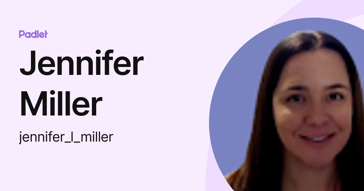 Jennifer L. Miller