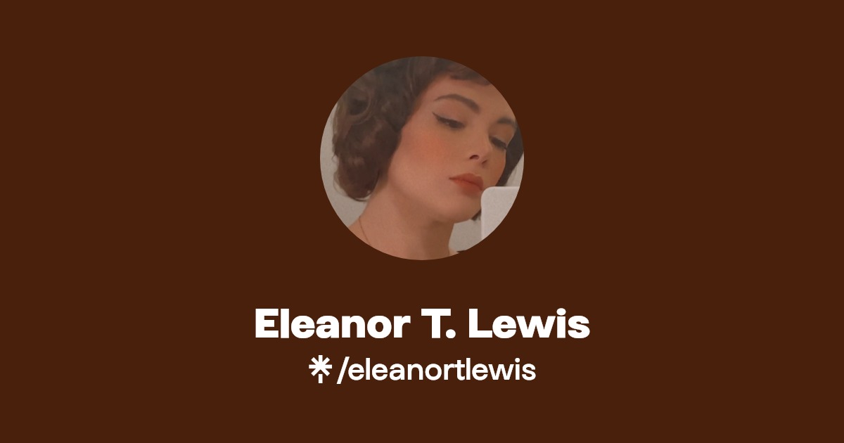 Eleanor Lewis