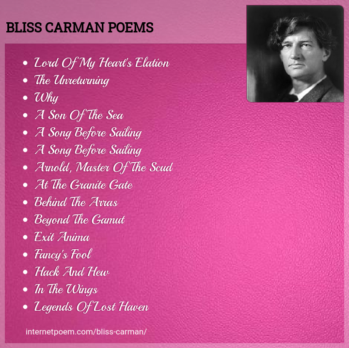 Bliss Carman