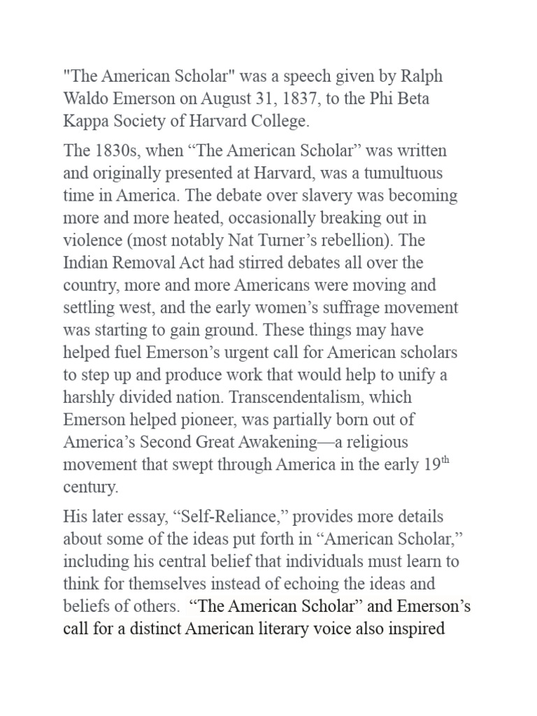 Editors of The American Scholar