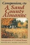 Companion to A Sand County Almanac - Interpretive and Critical Essays